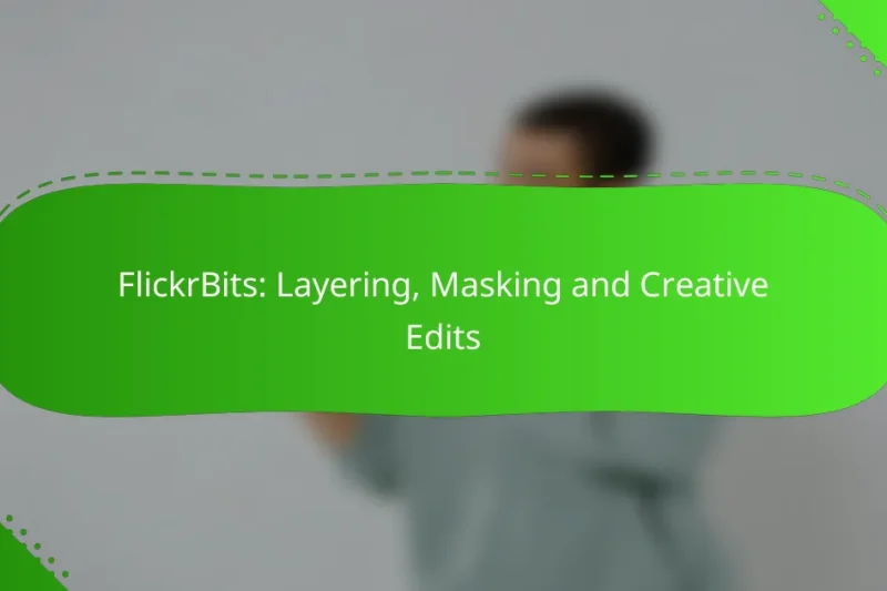 FlickrBits: Layering, Masking and Creative Edits
