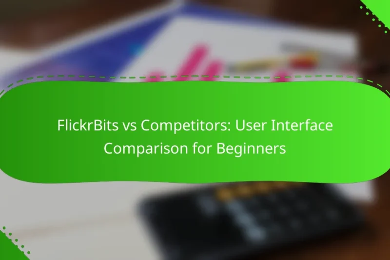FlickrBits vs Competitors: User Interface Comparison for Beginners